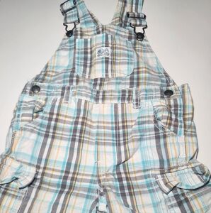 Plaid Jumper in Blue, Yellow, and Gray